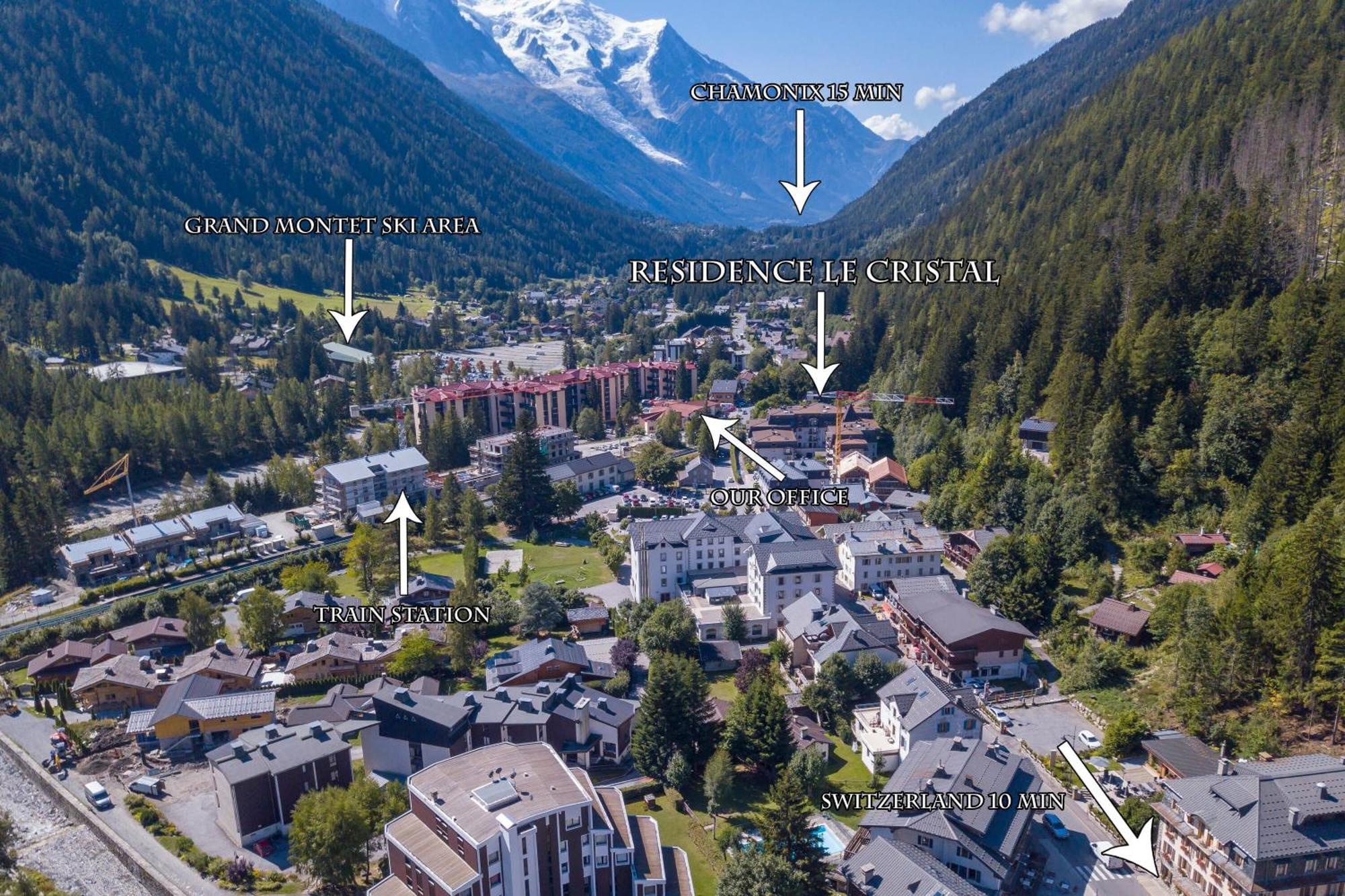 Residance Le Cristal - Grands Montets 11 - Happy Rentals Chamonix Eksteriør billede